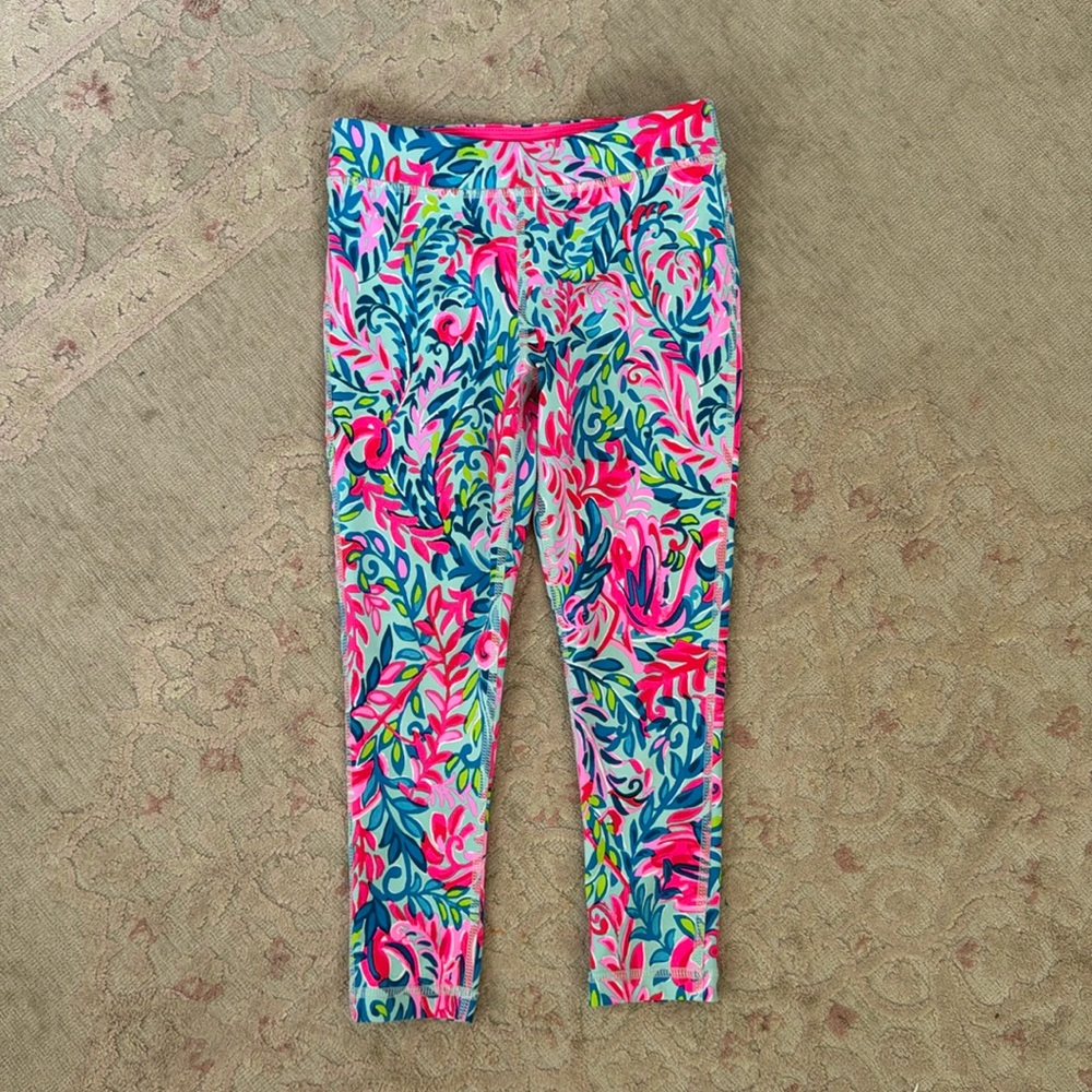 Lilly Pulitzer leggings size 4-5 girls